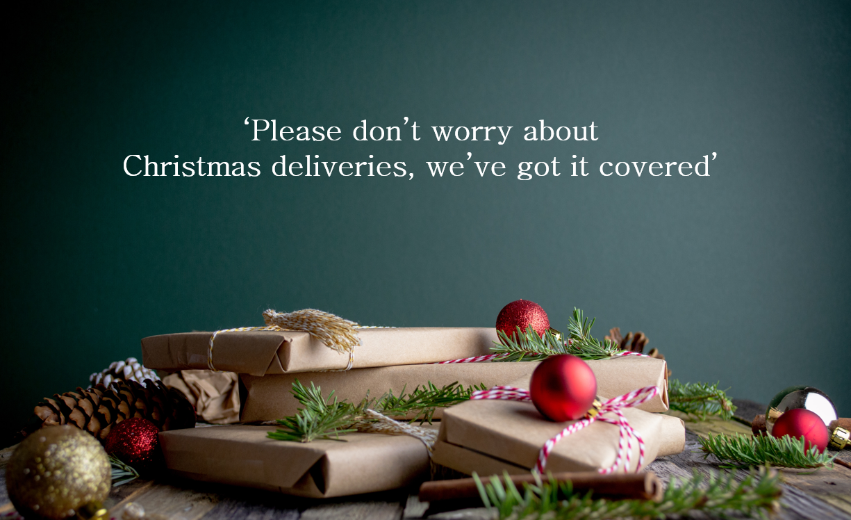 Our Christmas delivery promise